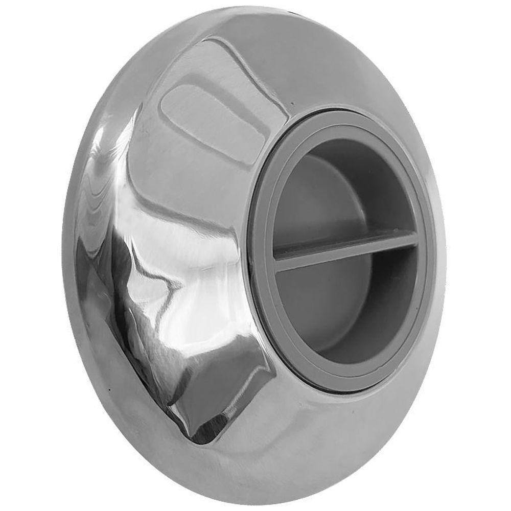 Dispositivo Alvenaria Rosca 1.1/2 Inox Com Tampa Brustec