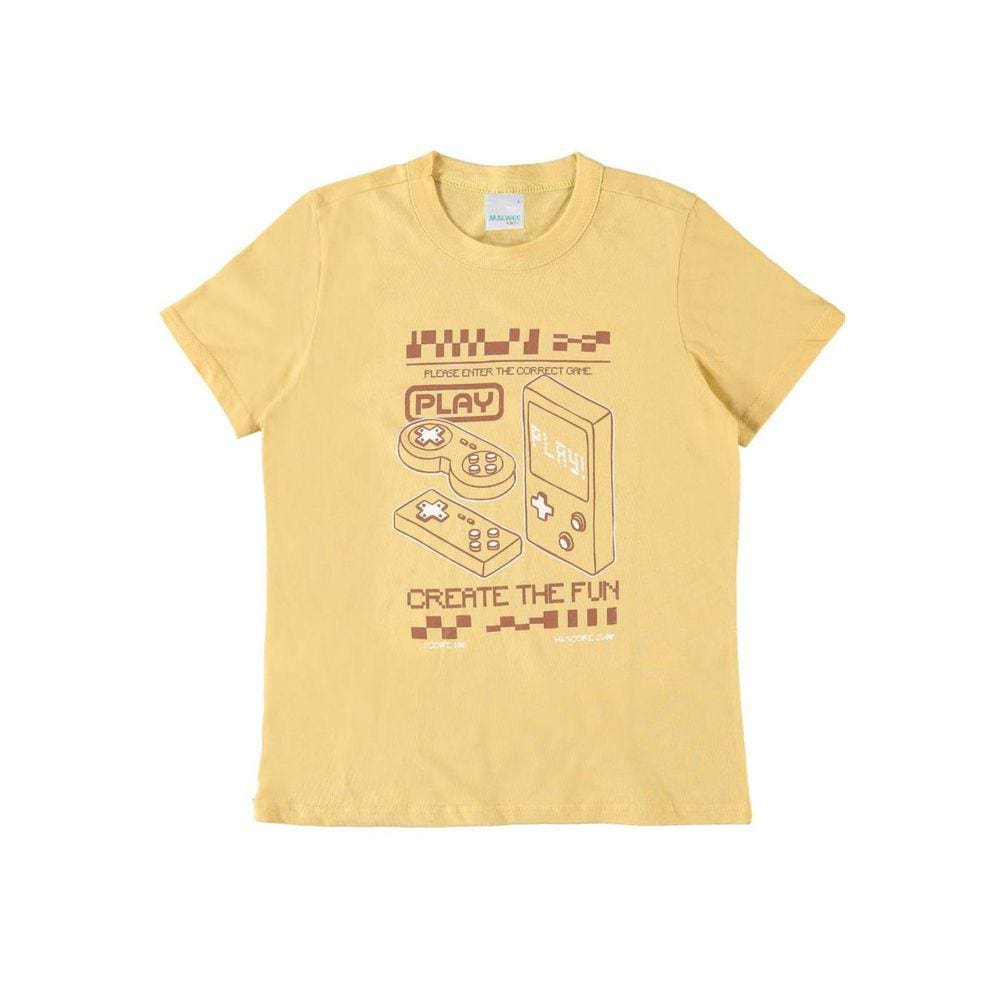 Camiseta Infantil Menino Malwee Kids 109114