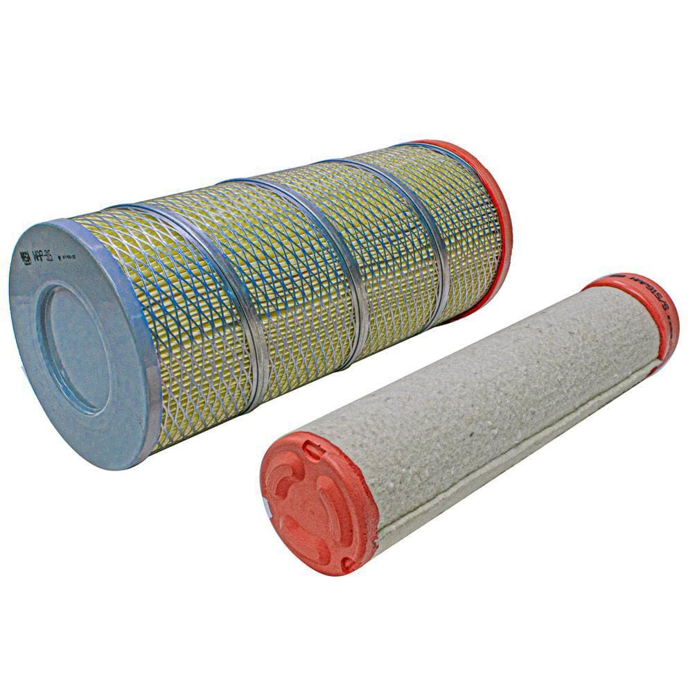 Kit Filtro Ar Do Motor Retroescavadeira LB90 LB100 Fiat Allis - WEGA - WAP915K