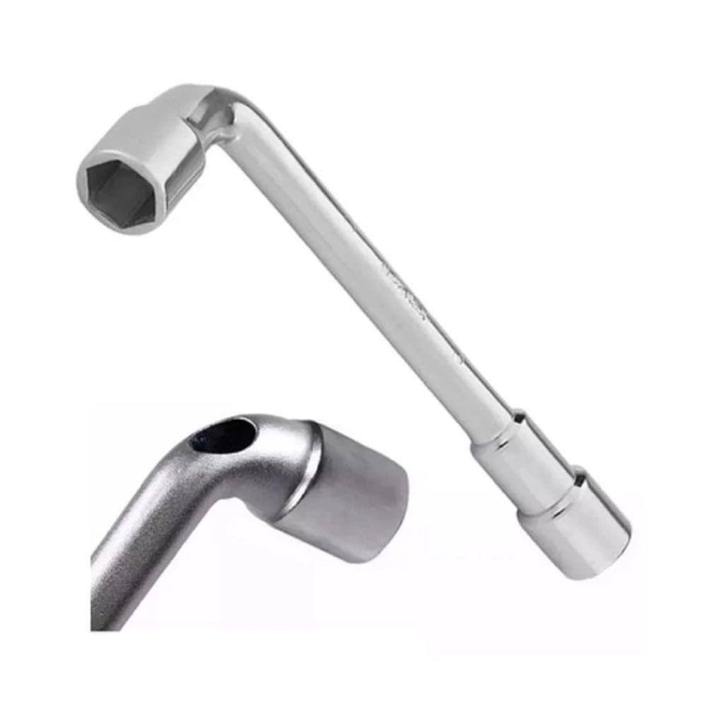 Chave L Com Furo - Fertak 21 X 21 | Extra