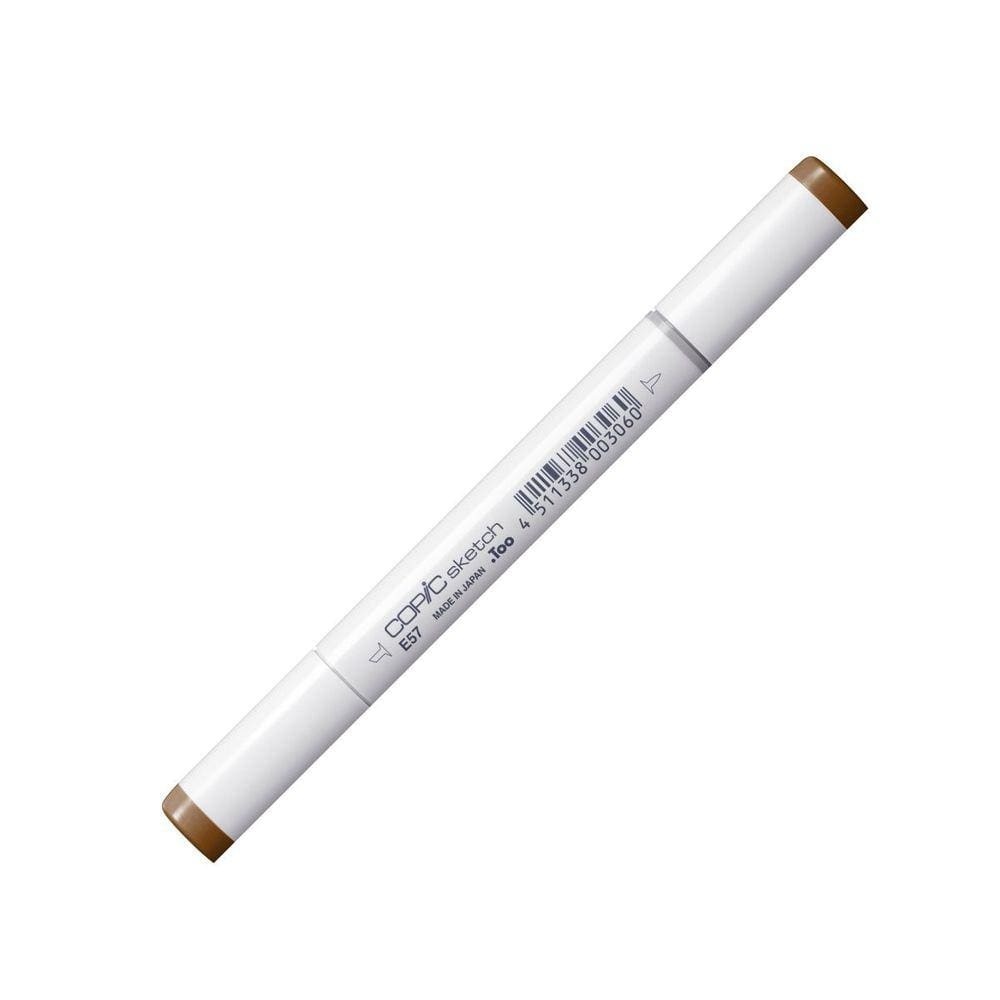 Caneta Marcador Copic Sketch E57 Light Walnut