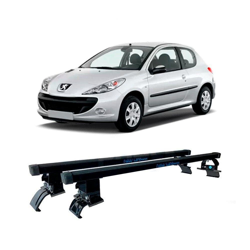 Rack Teto Peugeot 206/207 2 Portas Todos Anos New Life