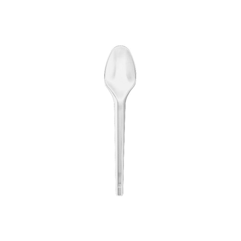 Colher De Sobremesa Descartável Cristal 1000 Und.