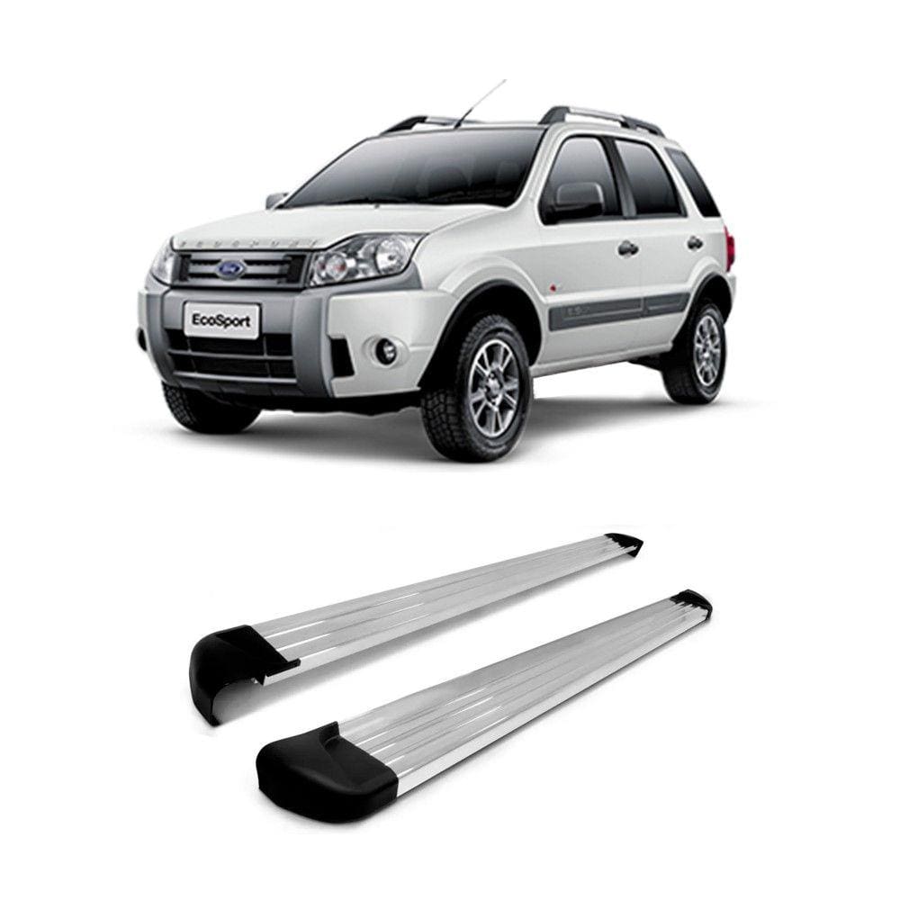 Estribo Lateral em Alumínio Polido p/ Ecosport 2003 até 2012