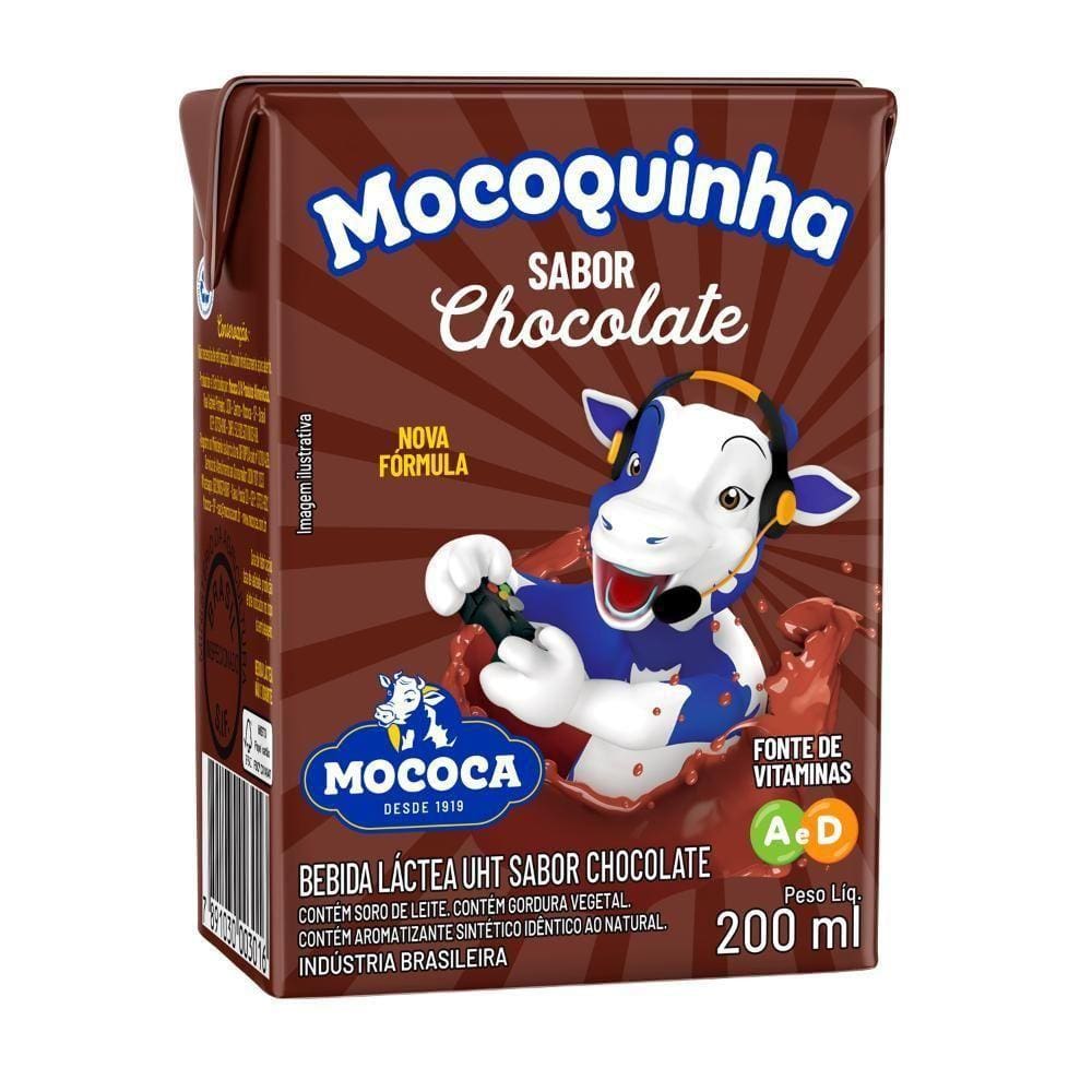 Achocolatado Líquido Mocoquinha 200ml