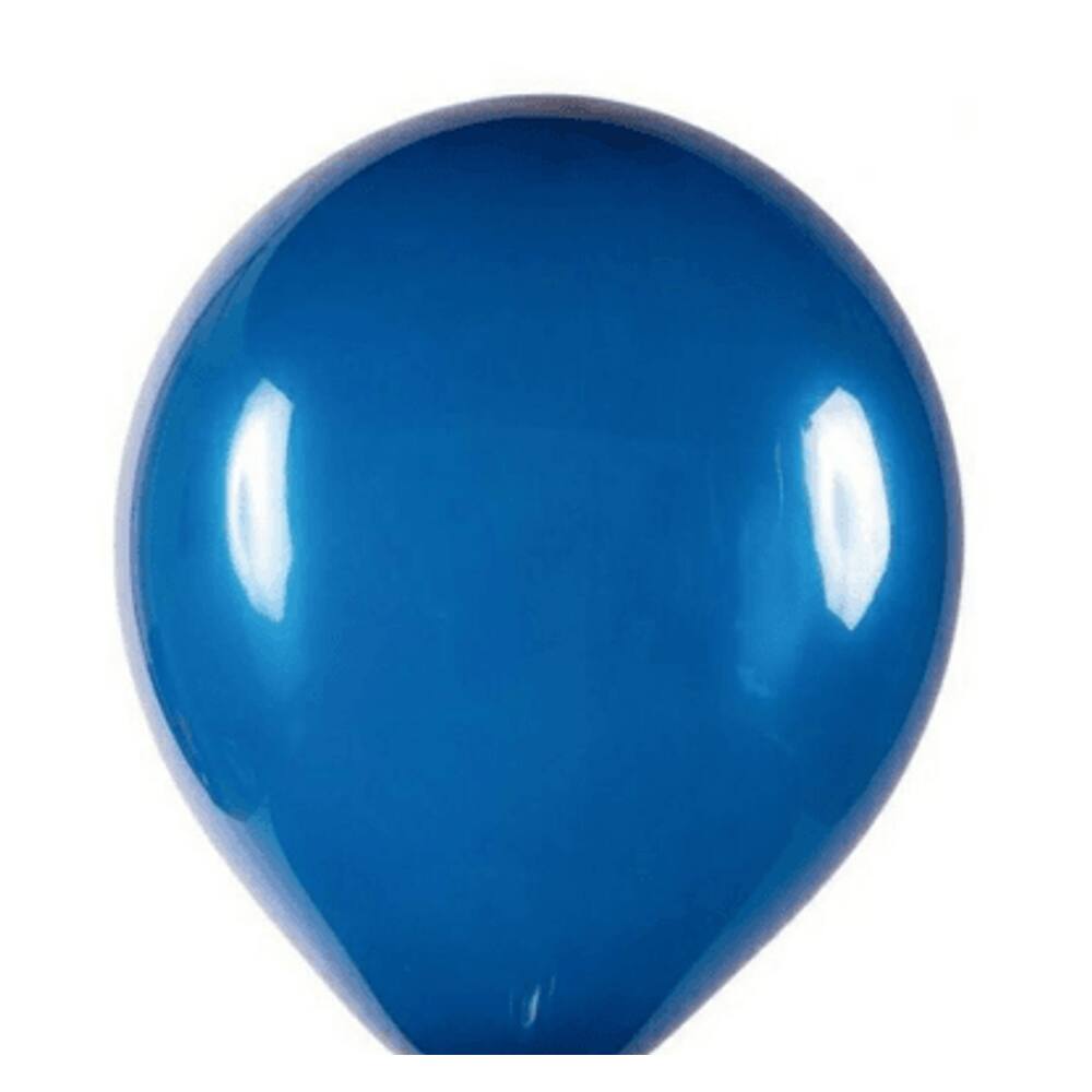 BALÃO LISO - ART-LATEX Nº16 - AZUL MARINHO - Pacote com 12 unidades