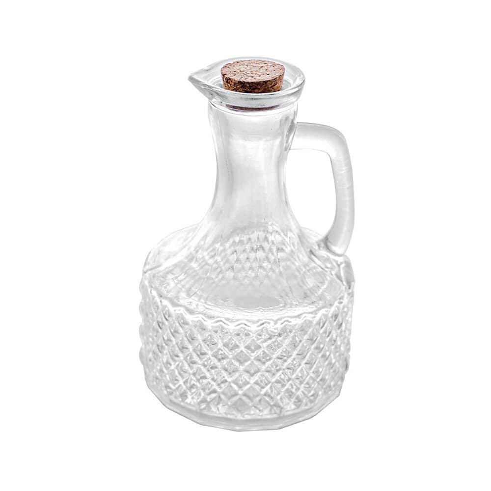 Galheteiro de Vidro Lyor 370ml com Tampa de Rolha
