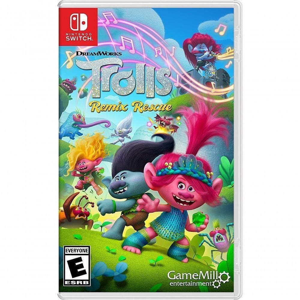 Jogo Dreamworks Trolls Remix Rescue - Nintendo Switch All Video Games