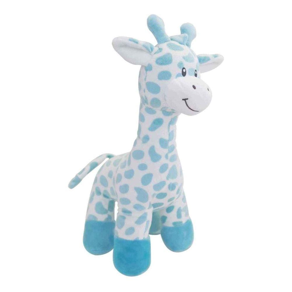 Minha Girafinha Buba Pelúcia Macia Plush Bebê Rosa Ou Azul