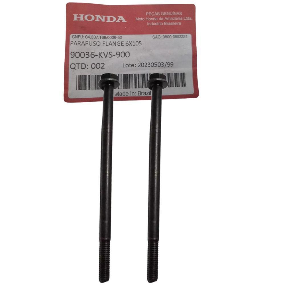 Parafuso Cabeçote Titan 150 04..15 Bros 150 06..15 Honda Par