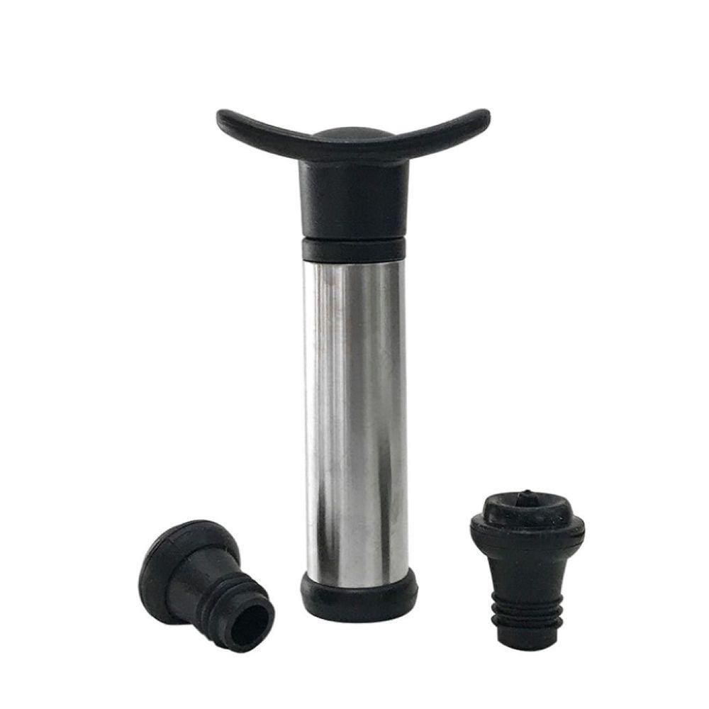 Bomba De Ar Para Vinho Com 03 Peças
