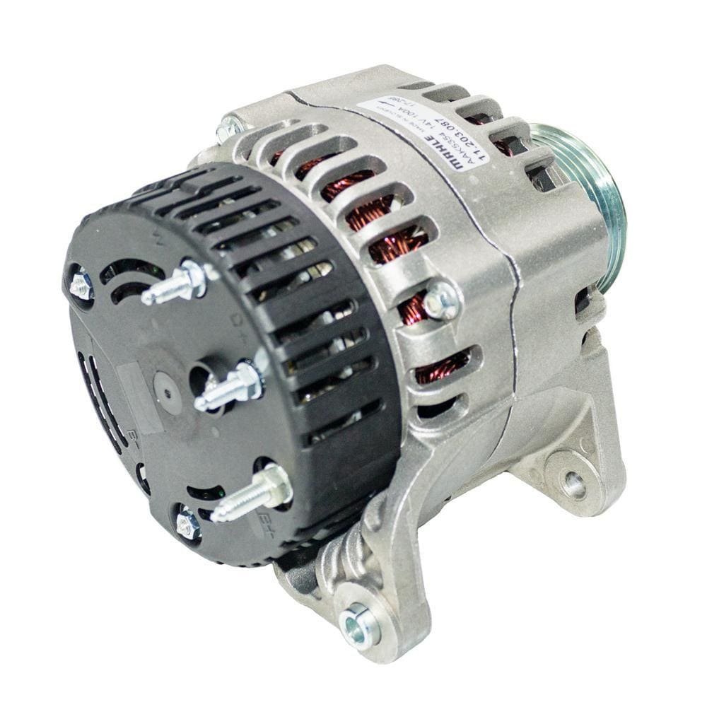 Alternador Trator 8010 8160 8360 8560 TS125 TV140 12V 100A Com Polia 8 Estrias - MAHLE - MG246