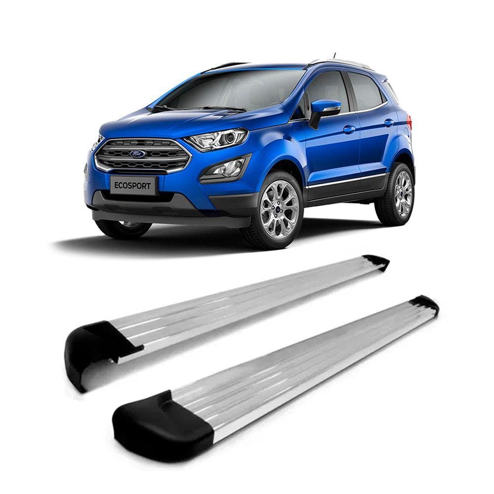 Estribo Lateral em Alumínio Polido p/ Ecosport 2017 até 2021