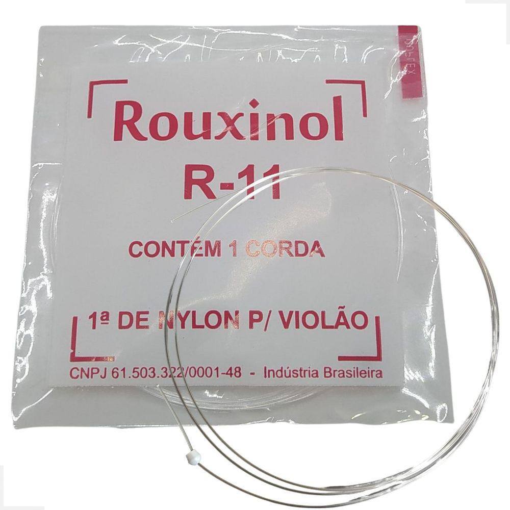 1ª (Primeira) Corda Mi Avulsa Nylon Rouxinol P/ Violão R11