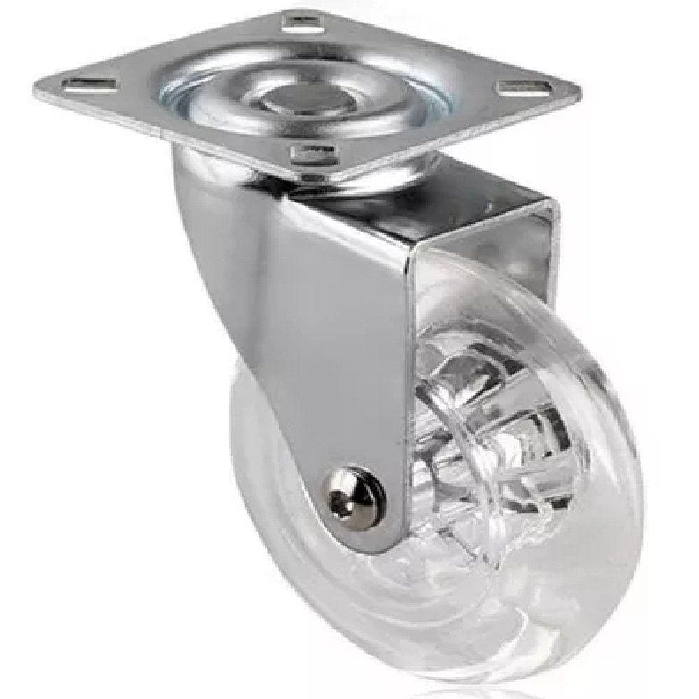 Rodizio Giratório Siliconado 100mm - Soprano