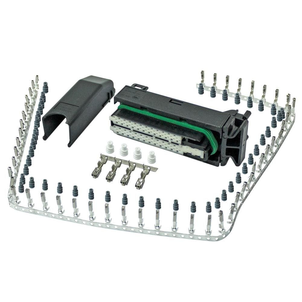 Kit Conector Central Injeção Eletrônica Marelli Fiat 52 Vias Fêmea - R7 - ETE4776