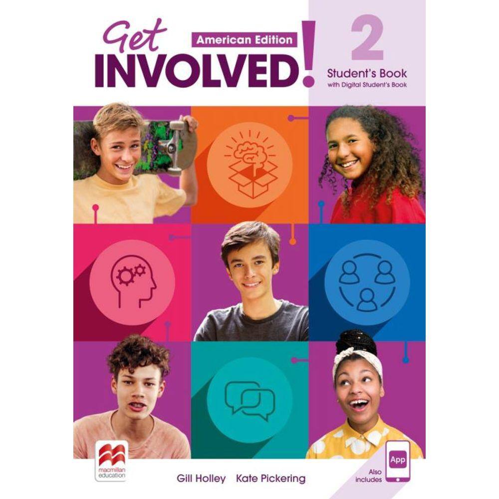 Get involved! american edition students book & app w/wb-2