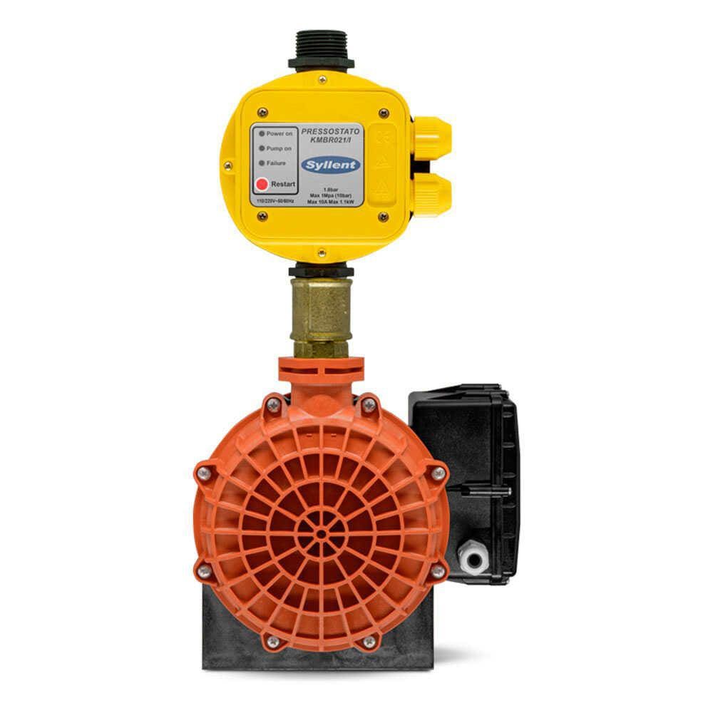 Kit De Pressurização Pós Boiler C/2 Bombas Água Quente E Fria Syllent IMPULSE PRESS 1/2CV 220V