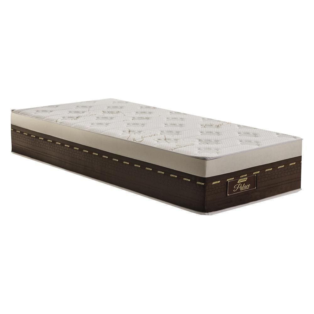 Colchão Solteiro Gazin 88x30x188cm - Densidade D33 Cr412a Marrom