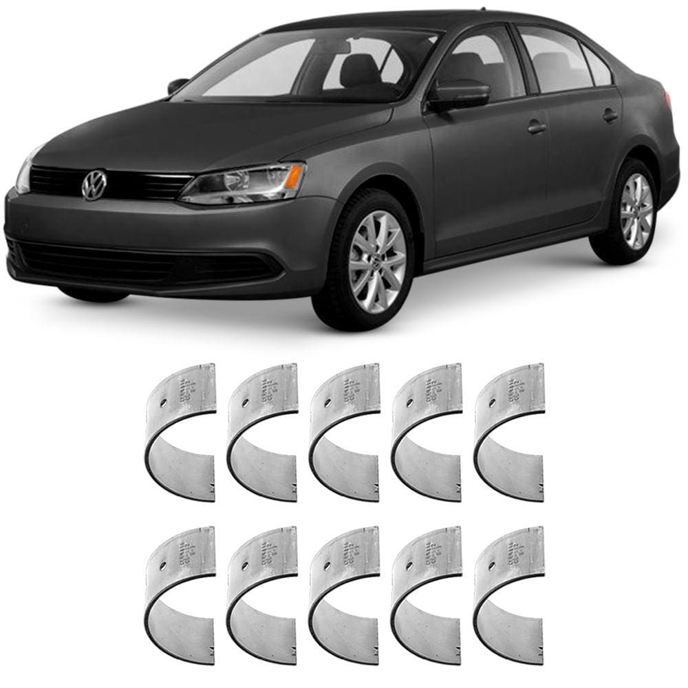 Bronzina Casquilho Mancal Std Jetta Golf Passat Metal Leve