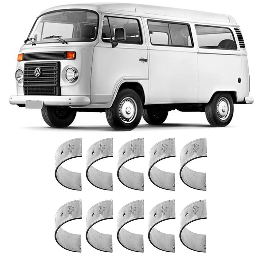 Bronzina Casquilho Mancal Std Kombi New Beetle 8v Metal Leve