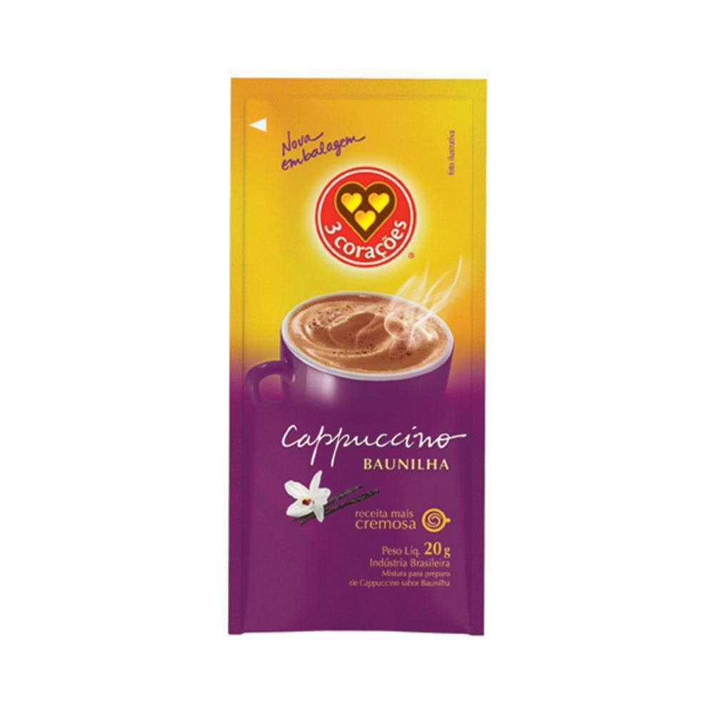 Café Três Corações Sachê 20G Baunilha Com 50 Unidades