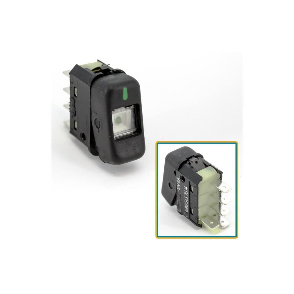 INTERRUPTOR TECLA PRETO 12V - 3931018