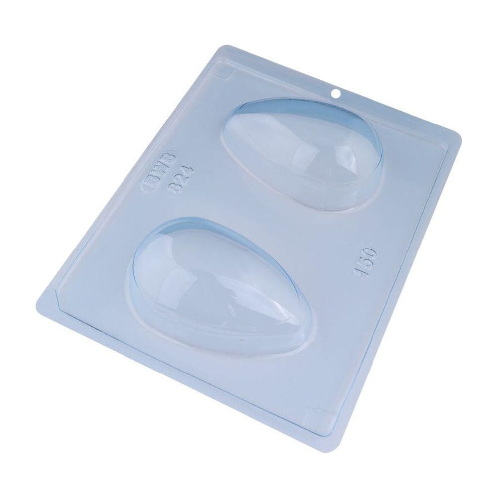 Forma BWB 03 Partes P/ Chocolate Ovo Liso 150g Cód. 0824 C/ 1 Un
