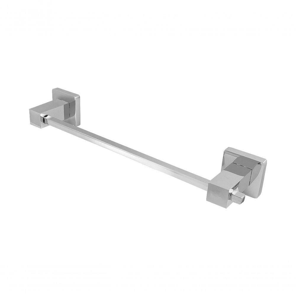 Porta Toalha Bastao 30Cm Quadrado - Novara 2070