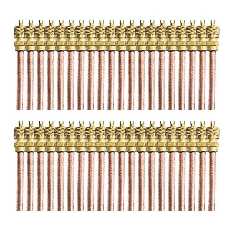 Válvula de Serviço Schrader Cobre 1/4 50mmx0,5mm p/ Refrig.