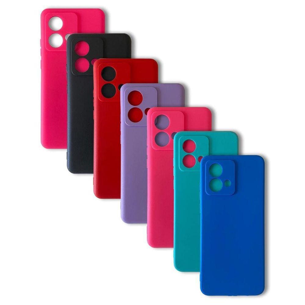 Capa p/ Moto Edge 40 Neo + Película Vinho