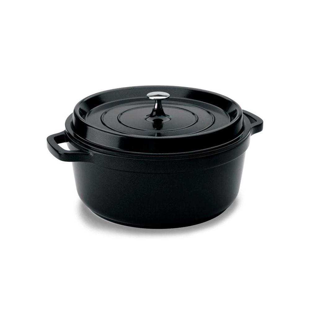 Caçarola Hercules Revestimento Ceramico Indução Preta 2,4L 21,3X9CM