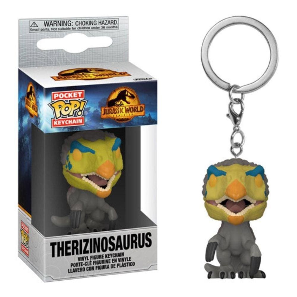 Chaveiro Funko Pocketkeychain Jurassic World Therizinosaurus
