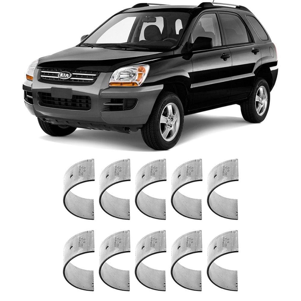 Bronzina Casquilho Mancal 0.50 Tucson Sportage 2.0 Mahle