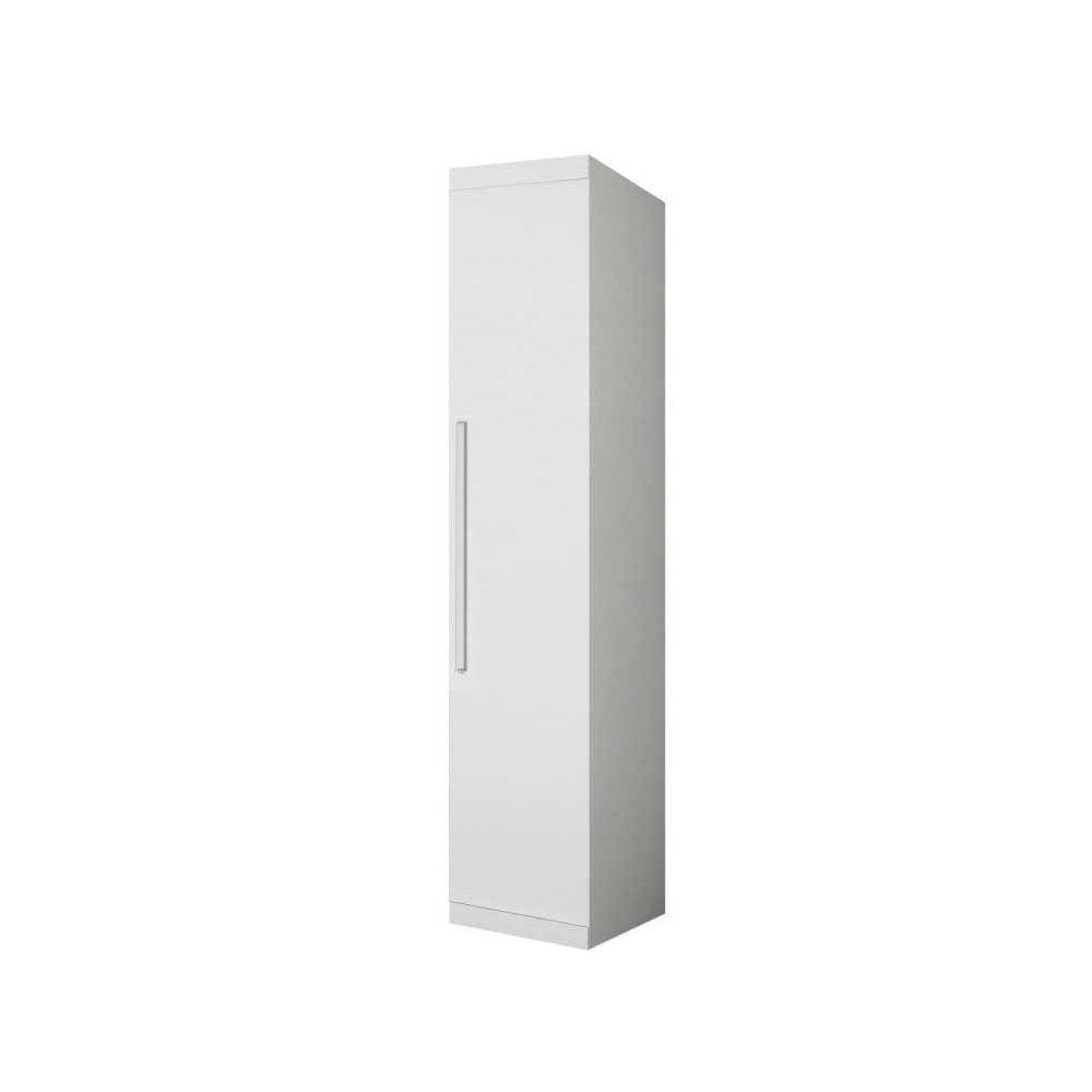 Módulo de Quarto Guarda Roupa Luna c/ 1 Porta Branco - Bianchi