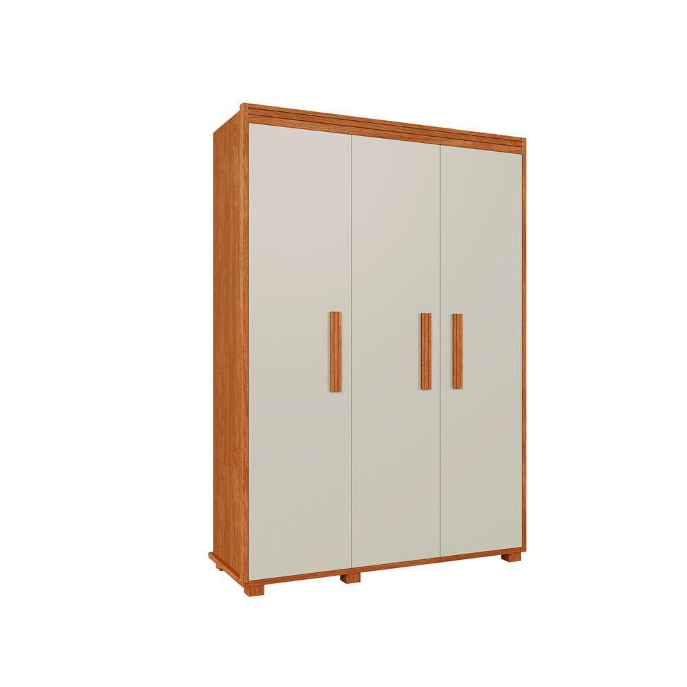 Guarda Roupa Belize Solteiro 3 Portas 100% Mdf