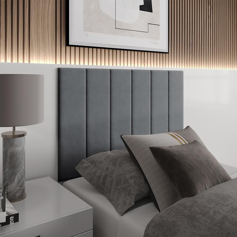 Cabeceira Modulada Mali Solteiro Estofada Auto Adesiva