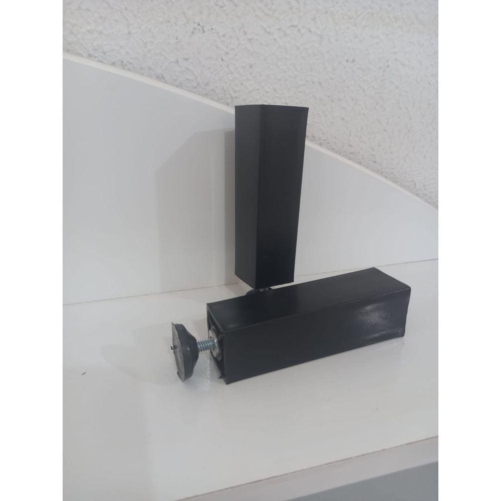 Pé de Armario com Regulador de 12 a 15cm de Cozinha Kit com 7 Unidades