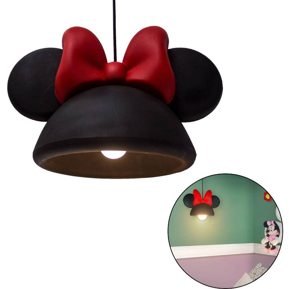 Pendente Aberto Orelhas Minnie Preto - Disney