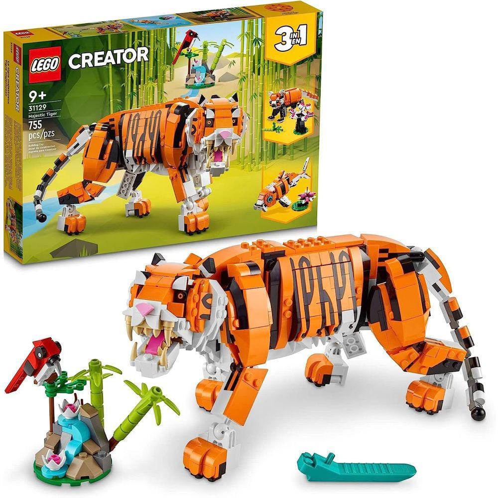 Blocos de Montar - Tigre Majestoso LEGO DO BRASIL