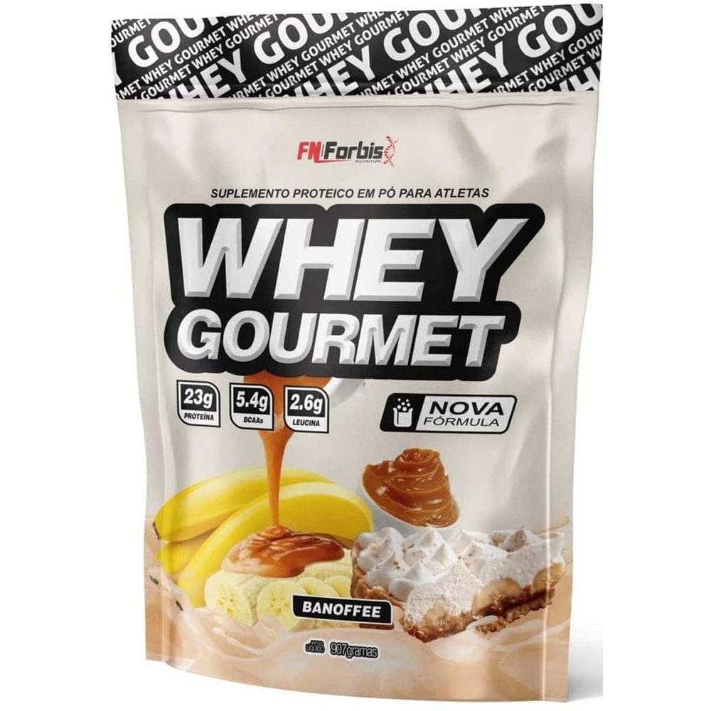 Whey Protein Gourmet Sc 900 G - Fn Forbis Banoffe