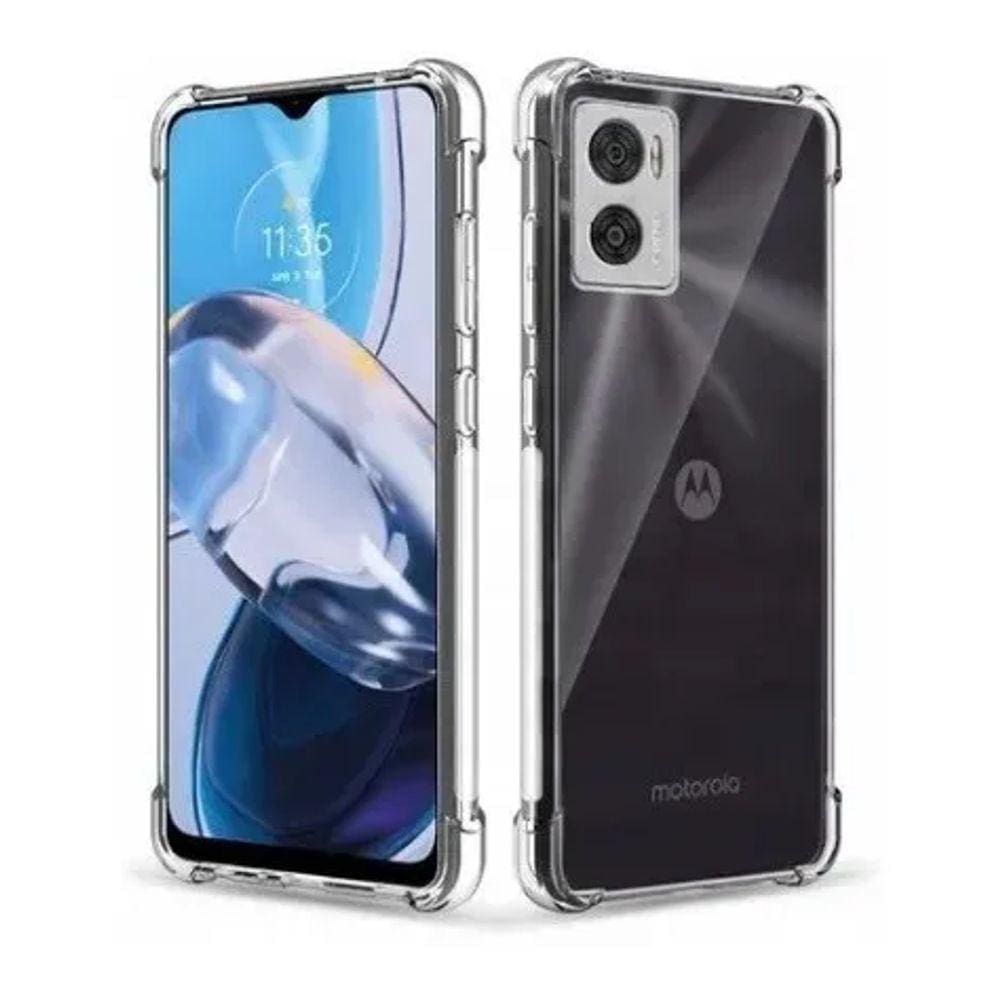 Capa Anti Impacto Transparente Motorola Moto E22
