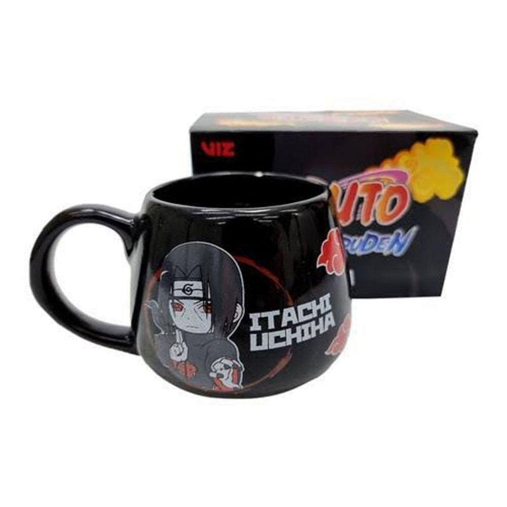 Caneca Mágica Akatsuki Símbolo Nuvem Naruto