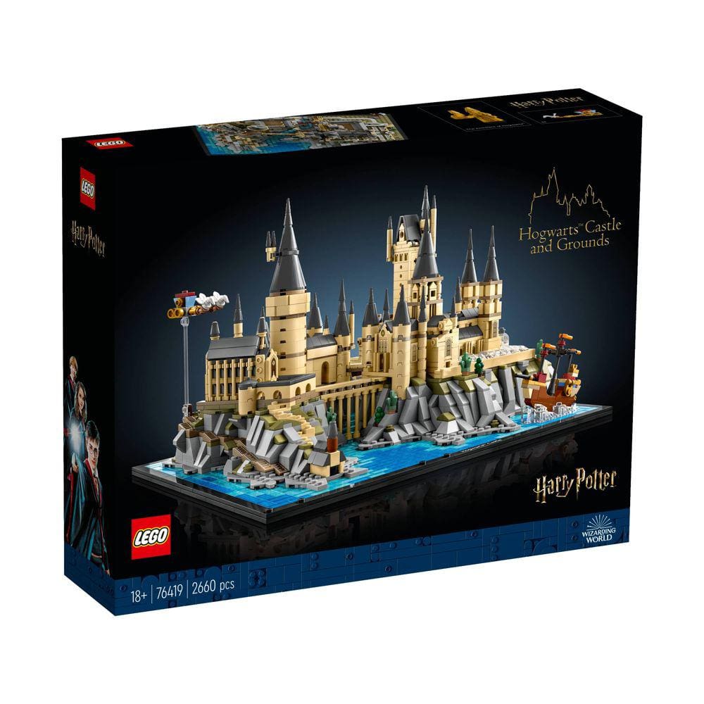 Blocos de Montar - Castelo  e Terrenos de Hogwarts LEGO DO BRASIL