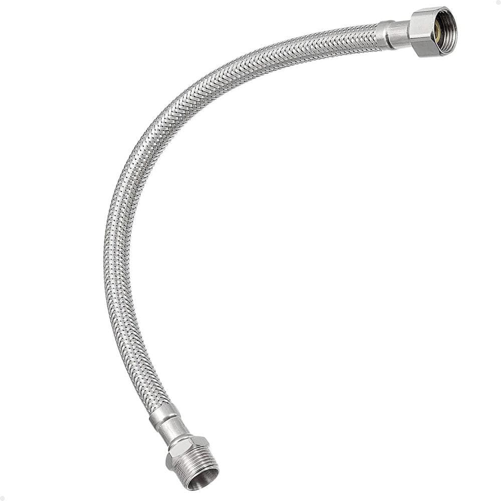 Rabicho Engate Mangueira 60 cm Trançado Aço Inox Flexível Lorben