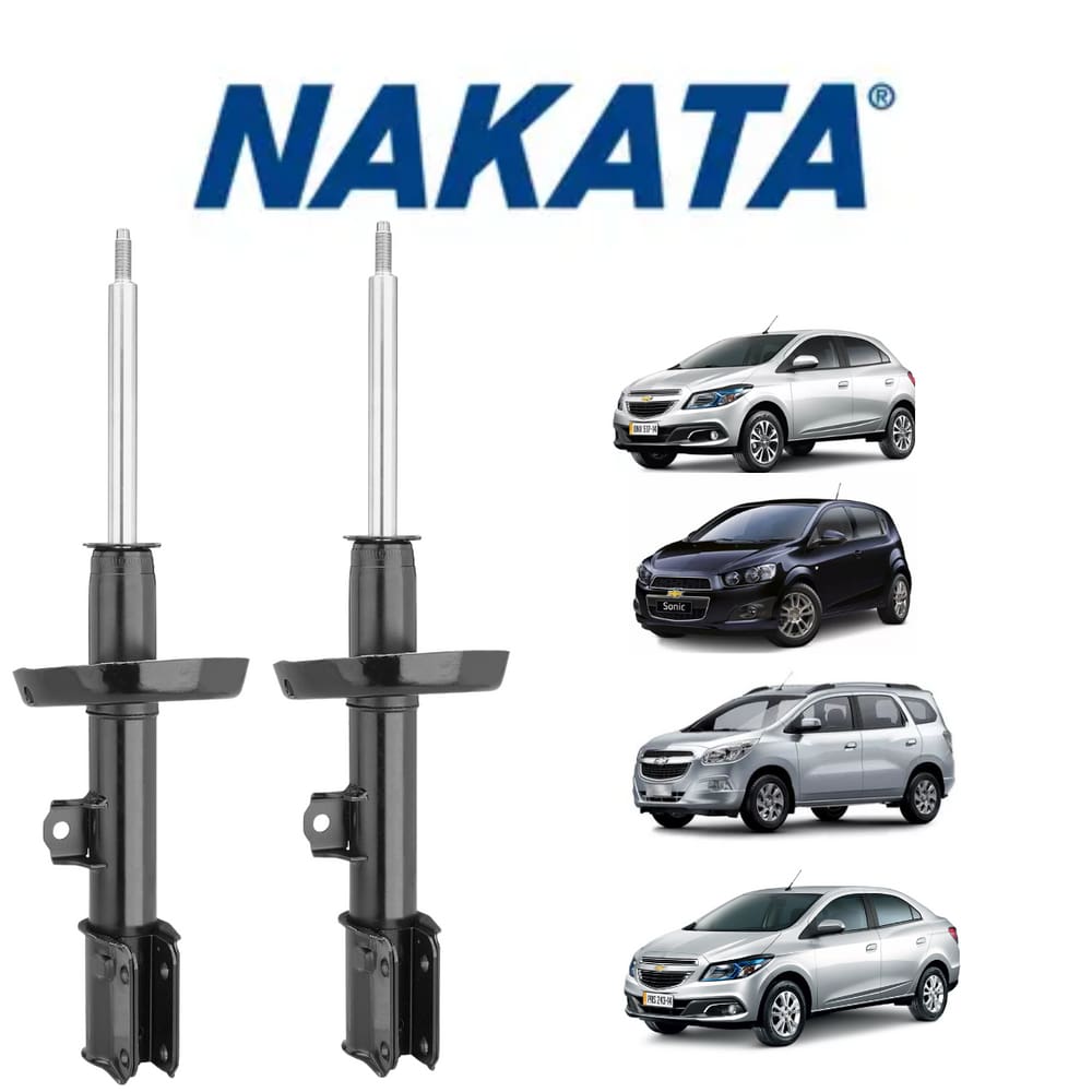 02 Amortecedor Nakata Dianteiro Chevrolet Onix 2015
