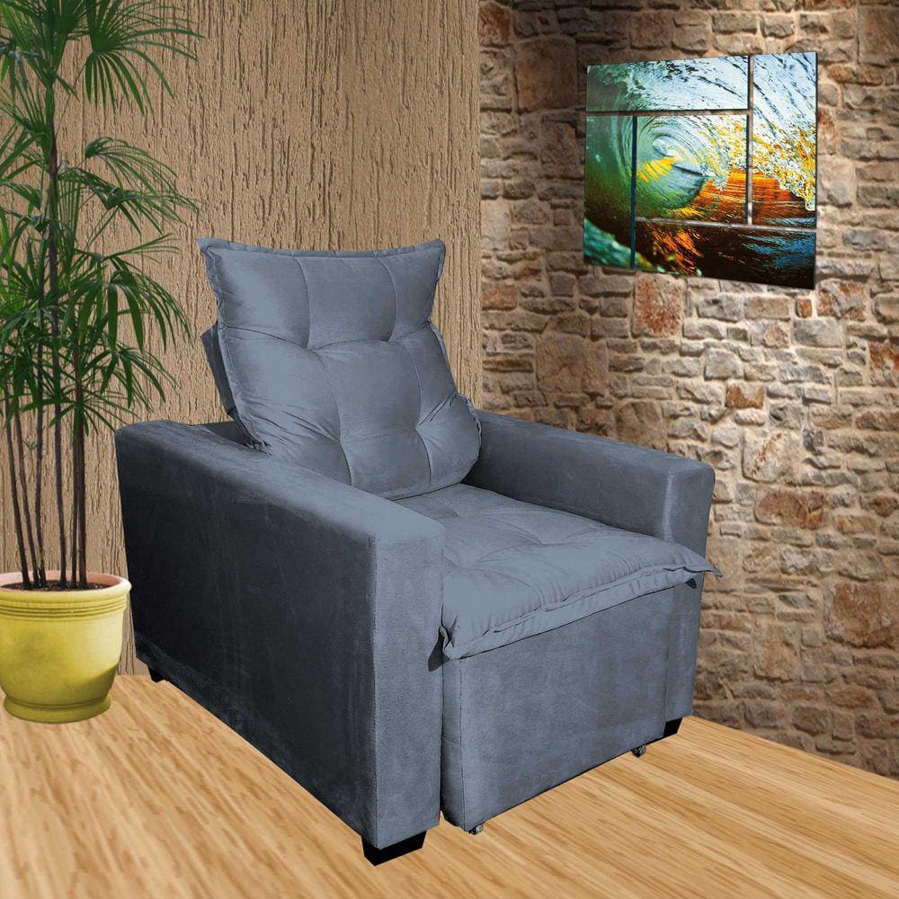 Poltrona Amamentação E Decoração Ariel Exclusiva Grafitte