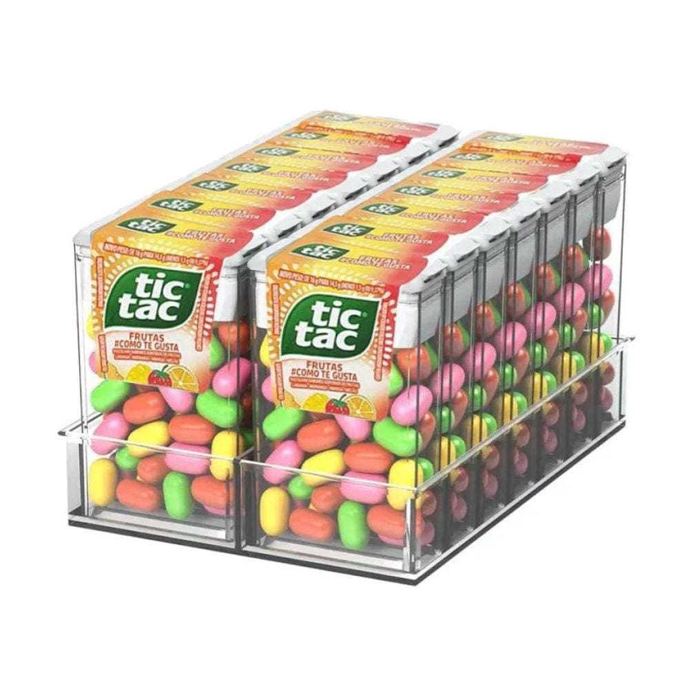 Pastilha Tic Tac Frutas 14,5g C/ 14 Unid - 203g