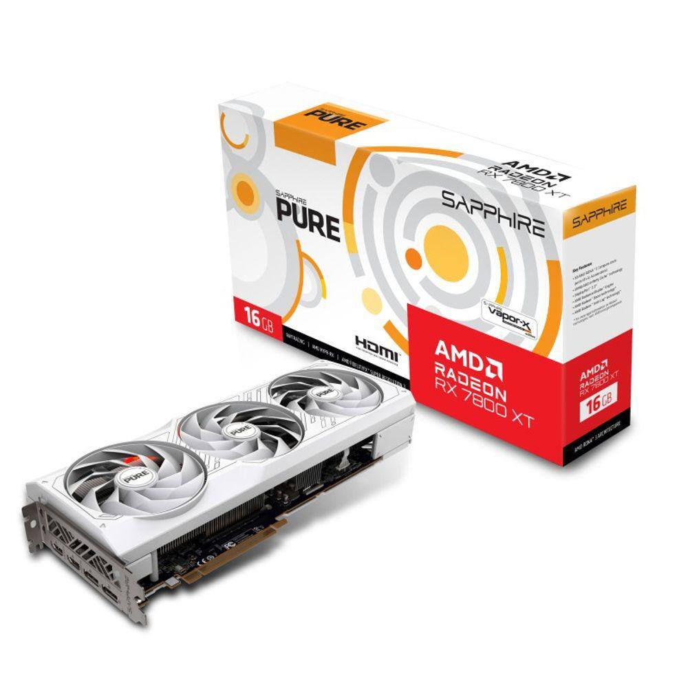 【ジャンク】SAPPHIRE PURE グラボ RADEON RX7800XT Placa De Vídeo Sapphire Pure Radeon RX | Extra