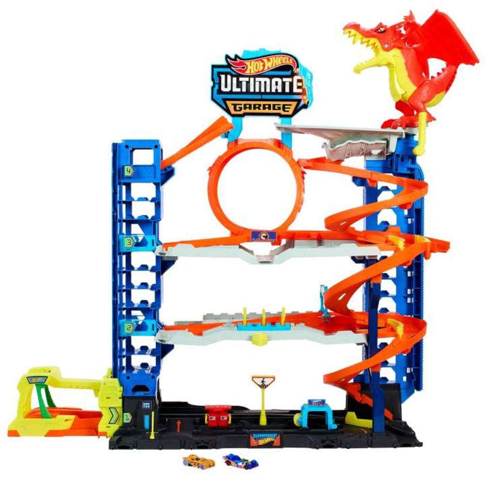 PISTA HOT WHEELS CITY CONJ DOWNTOWN LOJA DE HAMBÚRGUER FMY95 - Star Brink  Brinquedos